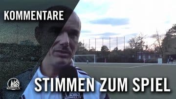 Reinhold Höck (Trainer FC Pesch) und Jonny Susa (Trainer SV Rot-Weiß Merl) – Die Stimmen zum Spiel