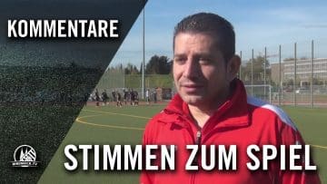 Ricard Prumbaum (Trainer SC Rondorf) und Tony Lombardi (Trainer TFG Nippes 78) – Die Stimmen