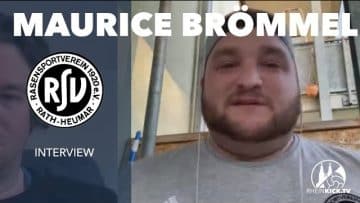 RSV-Urgestein Maurice Brömmel verfolgt langfristige Pläne