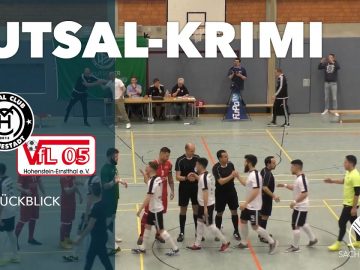 Rückblick: Hohenstein-Ernstthal siegt im Viertelfinale der Deutschen Meisterschaft nach Futsal-Krimi