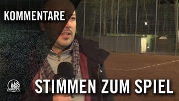 S. Dindar, K. Cetin (beide TuS rrh.)-Stimmen (TuS rrh.-Anadolu Köln) | RHEINKICK.TV
