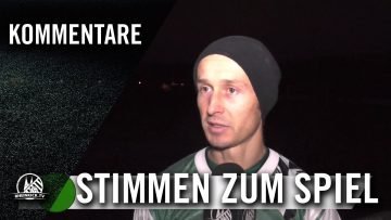 S. Lenhart, H. Wolff (beide Horremer SV III) und M. Mamet (ESV Horrem) – Die Stimmen zum Spiel