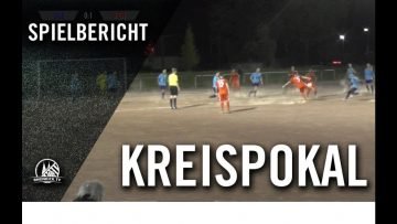 SC 08 Elsdorf – FC Hürth (Halbfinale, Kreispokal Rhein-Erft)