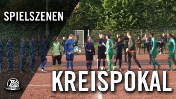 SC 1920 Oberhausen – DJK Arminia Klosterhardt (Halbfinale, Kreispokal Oberhausen) – Spielszenen