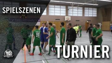 SC Blau-Weiss Frankfurt – TSG Niederrad (Halbfinale, Hallenturnier FV Hausen) | MAINKICK.TV