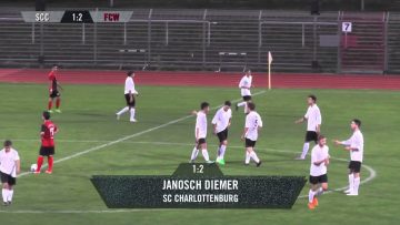 SC Charlottenburg – 1.FC Wilmersdorf (Berlin-Liga) – Spielszenen | SPREEKICK.TV