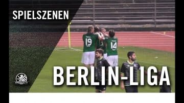SC Charlottenburg – Füchse Berlin Reinickendorf (10. Spieltag, Berlin-Liga) | SPREEKICK.TV