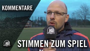 SC Fortuna Köln II – SV Schlebusch (Bezirksliga, Staffel 1) – Stimmen zum Spiel | RHEINKICK.TV