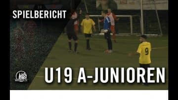 SC Fortuna Köln U19 – FC Viktoria Köln U19 (Viertelfinale, FVM-Qualifikation)