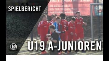 SC Fortuna Köln U19 – FC Viktoria Köln U19 (14. Spieltag, A-Junioren Mittelrheinliga)