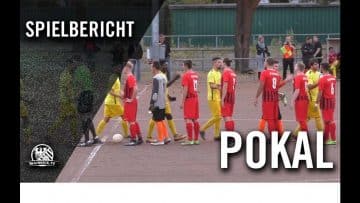 SC Goldstein – SG Rot-Weiss Frankfurt (1. Runde, Kreispokal Frankfurt)