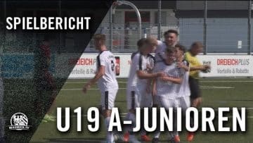 SC Hessen Dreieich U19 – SpVgg Neu-Isenburg U19 (3. Spieltag, Gruppenliga Frankfurt)