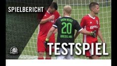 SC Staaken – Grün-Weiß Brieselang (Testspiel)