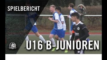 SC Staaken U16 – Berliner SC U16 (18.Spieltag, B-Junioren-Landesliga, Staffel 2)