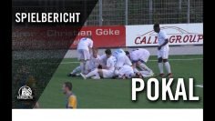 SC Victoria Hamburg II – TSV Sasel II (2. Runde, Pokal der 2. Herren)