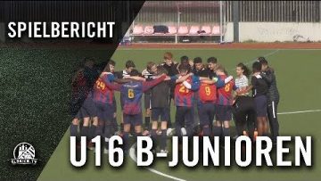 SC Victoria Hamburg U16 – SC Sternschanze U16 (7. Spieltag, U16-Landesliga)