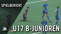 SC Victoria Hamburg U17 – SC Sternschanze U17 (4. Spieltag, Landesliga U17)