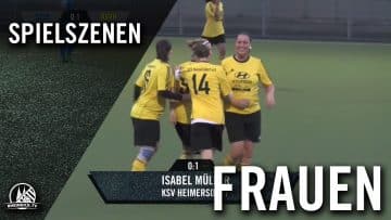 SC West Köln – KSV Heimersdorf (Halbfinale, Frauen-Kreispokal 2015/2016, Kreis Köln) – Spielszenen