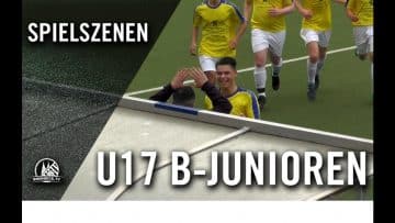 SC West Köln U17 – DJK Westwacht Aachen U17 (17. Spieltag, B-Junioren Bezirksliga 2)