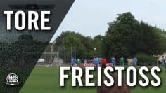 Schönes Freistoß-Tor von Kevin von Michalkowsky (SV Niedernhausen) | MAINKICK.TV