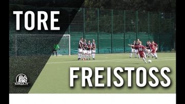 Schönes Freistoßtor von Jakob Regulski (SC Berliner Amateure)