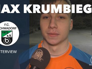 Schwadorfs U19-Kapitän Max Krumbiegel über das Derby gegen Berzdorf