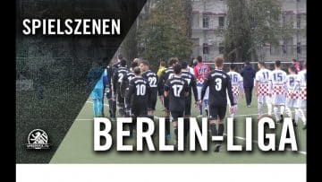 SD Croatia – Berliner SC (12. Spieltag, Berlin-Liga)