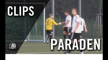 Sehenswerte Flugeinlage | Parade von Patrick Amm (FC Hertha 03 Zehlendorf II)