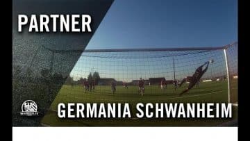 SG Kinzenbach – Germania Schwanheim (12. Spieltag, Verbandsliga Mitte)