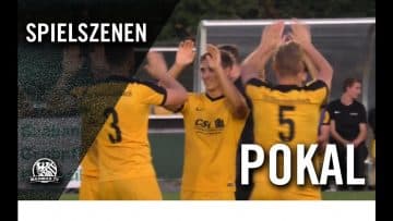 SG Oberliederbach – SG 01 Hoechst (2. Runde, Kreispokal Maintaunus)