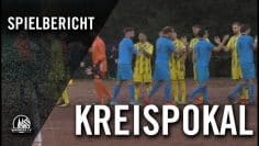 SG Worringen – FC Pesch (Spiel um Platz 3, Kreispokal Köln)