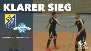 Sieg für Leipzigs Norden | SV Panitzsch-Borsdorf – SG MoGoNo Leipzig (Hallenstadtmeisterschaft)