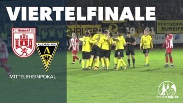 Souveräner Favoritensieg | FC Hennef 05 – TSV Alemannia Aachen (Viertelfinale, Mittelrheinpokal)