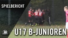 Spektakel und Spielabbruch am Osterkamp: Kurioser Kracher endet 3:3!