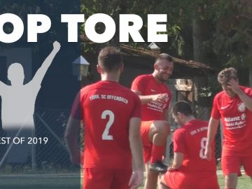 Spektakulärer Fallrückzieher und Traumfreistoß – Die MAINKICK.TV Top Tore 2019