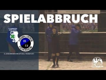 Spielabbruch im Pokalfinale | SG Bornheim U17 – FV 09 Eschersheim U17 (Kreispokalfinale)