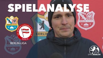 Spielanalyse | Berlin United – SV Sparta Lichtenberg (15. Spieltag, Berlin-Liga)