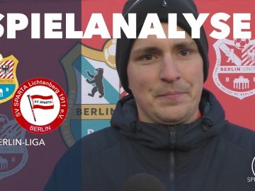 Spielanalyse | Berlin United – SV Sparta Lichtenberg (15. Spieltag, Berlin-Liga)