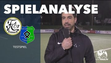 Spielanalyse | FC 07 Bensheim – TSV Amicitia Viernheim (Testspiel)