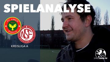 Spielanalyse | FC Amed Berlin – NSF Gropiusstadt (15. Spieltag, Kreisliga A, Staffel 1)