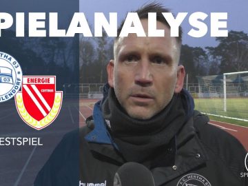 Spielanalyse | FC Hertha 03 Zehlendorf – FC Energie Cottbus (Testspiel)