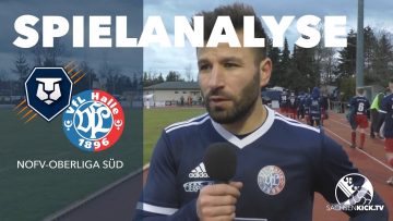 Spielanalyse | FC International Leipzig – VfL Halle 96  (16. Spieltag, NOFV-Oberliga Süd)
