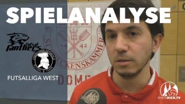 Spielanalyse | Futsal Panthers Köln – Cherusker Detmold (12. Spieltag, Futsalliga West)