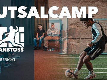 Sport- und Bewerbungstraining für Jugendliche: So lief „Anstoss – Das Futsalcamp“