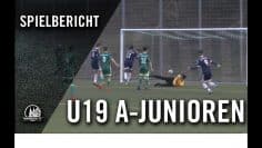 SpVg Flittard U19 – SV Refrath/Frankenforst U19 (15. Spieltag, A-Junioren Bezirksliga, Staffel 1)