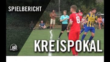 SpVg Rheindörfer Köln-Nord – SC West Köln (3. Runde, Kreispokal Köln)