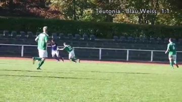 SSC Teutonia – SV Blau Weiss Berlin (Landesliga, Staffel 2) – Spielszenen | SPREEKICK.TV