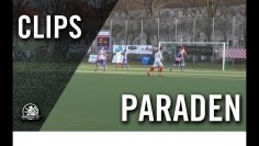 Stark pariert! Parade von Joel Samake (SD Croatia Berlin)