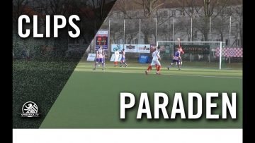 Stark pariert! Parade von Joel Samake (SD Croatia Berlin)