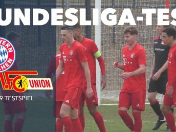 Starker Auftritt der Roten | FC Bayern München U19 – 1.FC Union Berlin U19 (Testspiel)